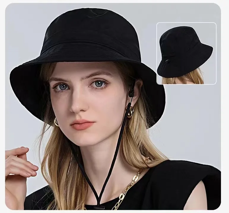 Panama Male and Female Fisherman Bucket Hat Sun Protection Mountaineering Fashion Outdoor Hat Quick Drying