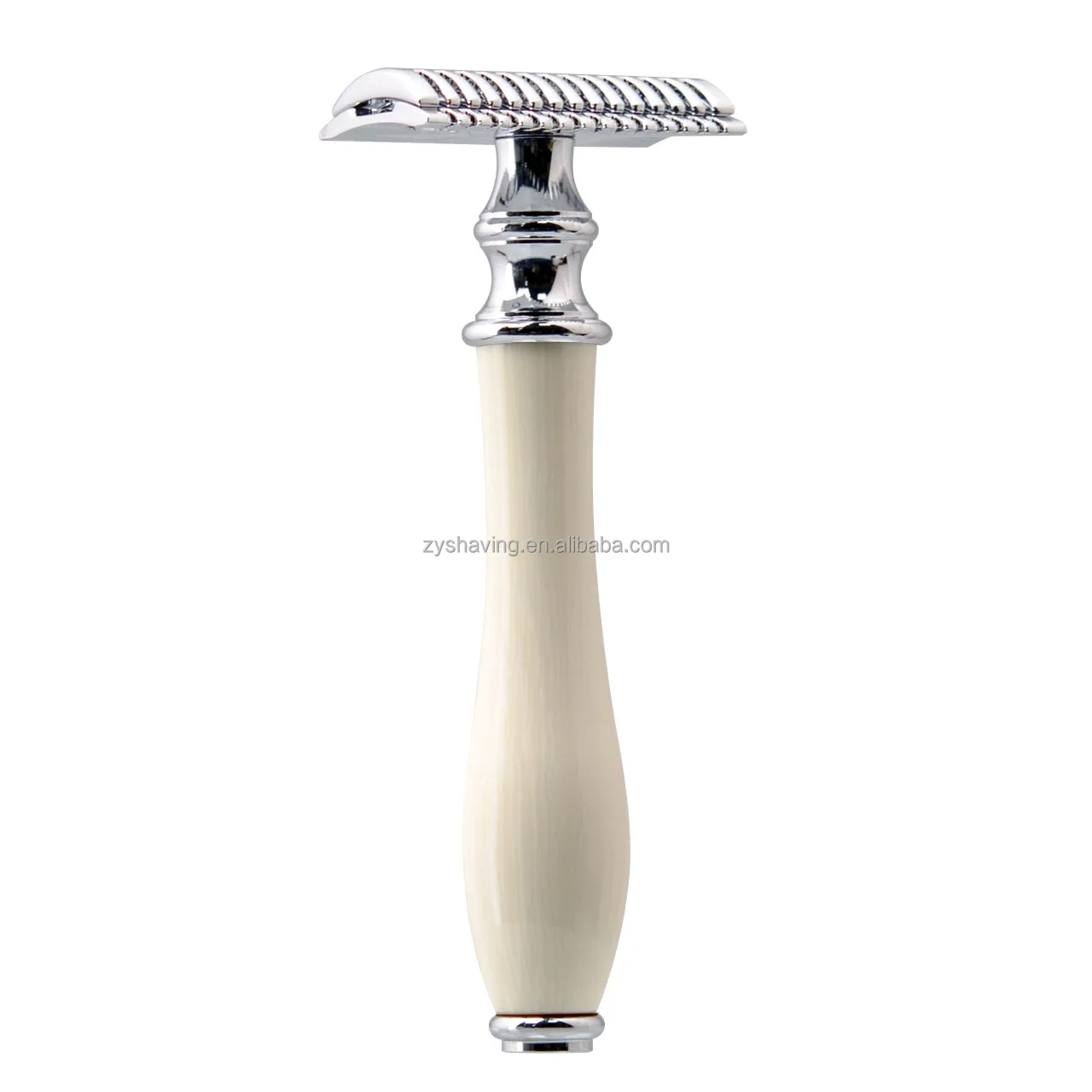 ZY Double Edge Safety Razor Resin Handle Single Blade Razor for Men Fits All Double Edge Razor Blades