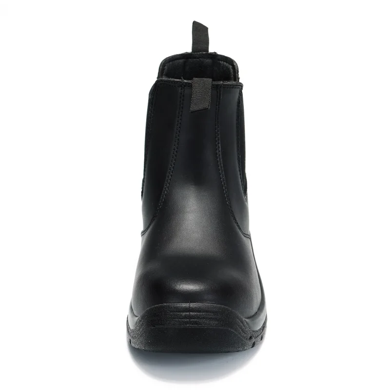 Manufacturer of  Hot selling SRC australian standard no lace work boots steel toecap industrial safety boots RS8569