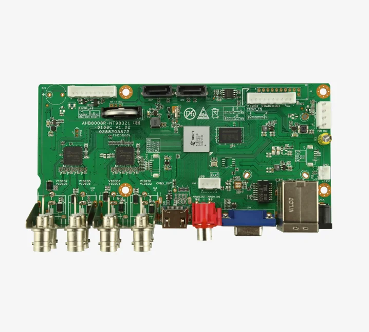 Factory XM High Quality 8ch hisilicon chipset PCB Board 5MP-N 1HDD H.265 6 in 1 AHD DVR Motherboard in CCTV DVR