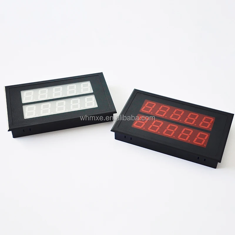 Color Programmable Modbus RTU/ASCII/TCP Bi Row Digital LED Display