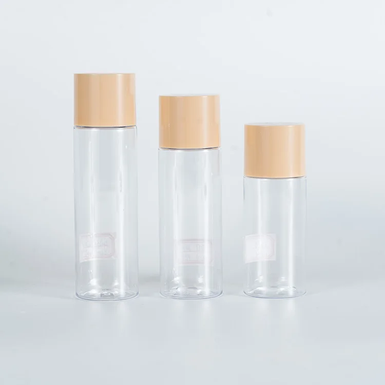 Luxury Facial Skincare Empty Plastic PET 30ml 50ml 100ml 150ml New Face Cosmetic Container Toner Bottle For 100 150 ml Packaging