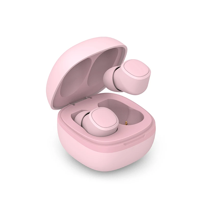 Consumer electronics > auto pair hidden tws mini earphone in ear cute tiny wireless earphone for girls