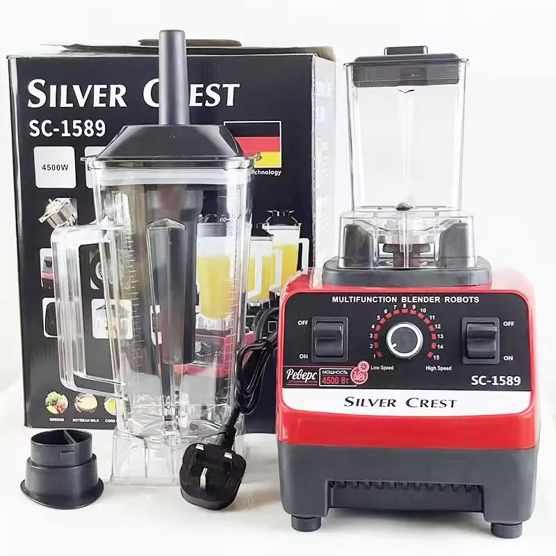 Popular OEM Wall Breaking Machine 6-blade Knife European British Standard Double Cup 2-In-1 Crushed Juice Mixer Juicer Blender