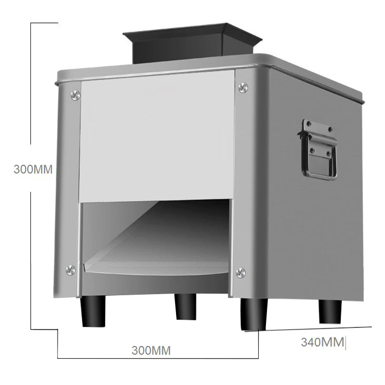 Высокоскоростной маленький полностью автоматический коммерческий слайсер для бекона и мяса шаурмы машина резки говядины баранины