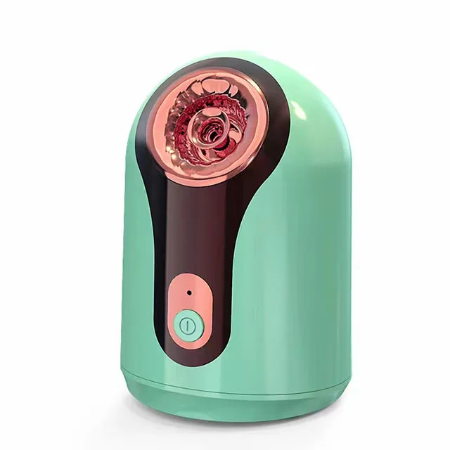 Facial Steamer Nano Ionic Facial Steamer Skin Moisturizing Warm Mist Moisturizing Face Steamer Pink Power Sales Plastic ROHS ABS