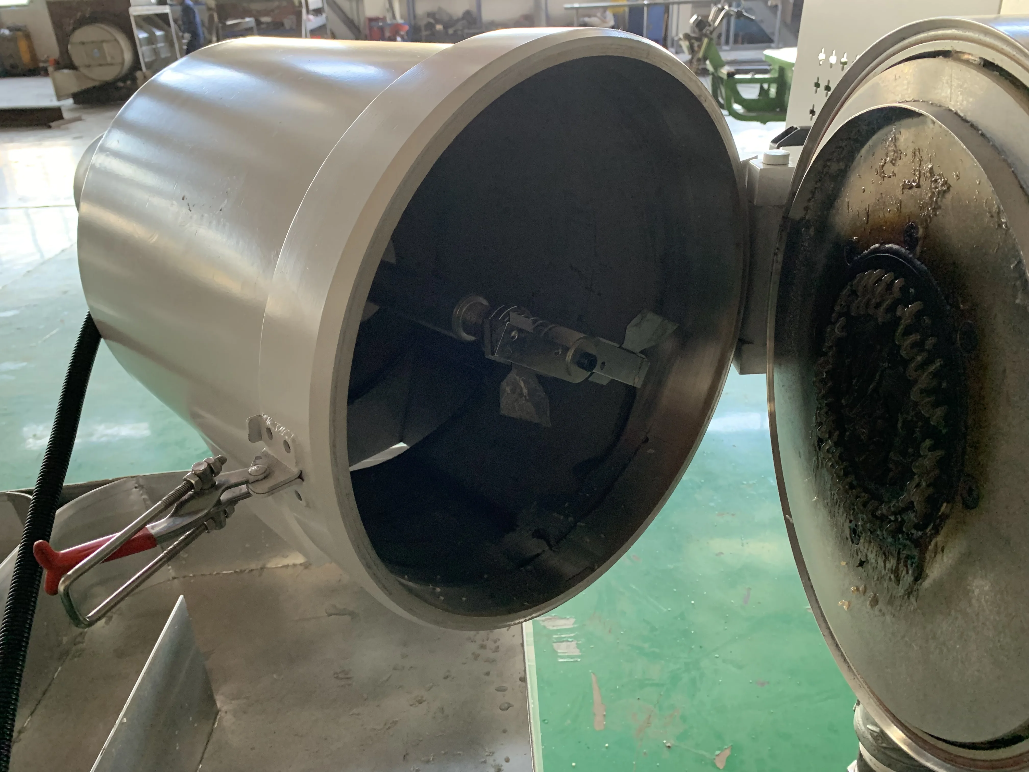 Polytime Hot Cutting Pvc Granulator Wet Type Granulating Pe Pipe Extrusion Production Line Making Machine