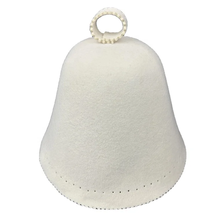 YUJIN Premium 100% Merino Wool Sauna Hat Adult Felt Hat for Men and Women Use Sauna Cap for Cleaning