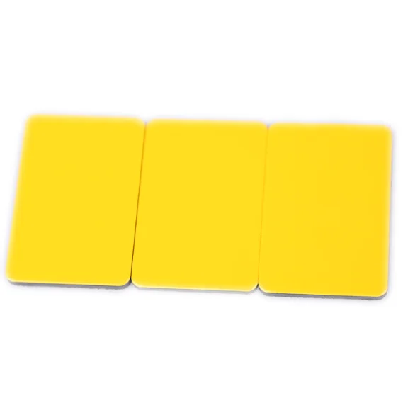 Yellow colored 4mm 30 si aluminum clad plastic panel