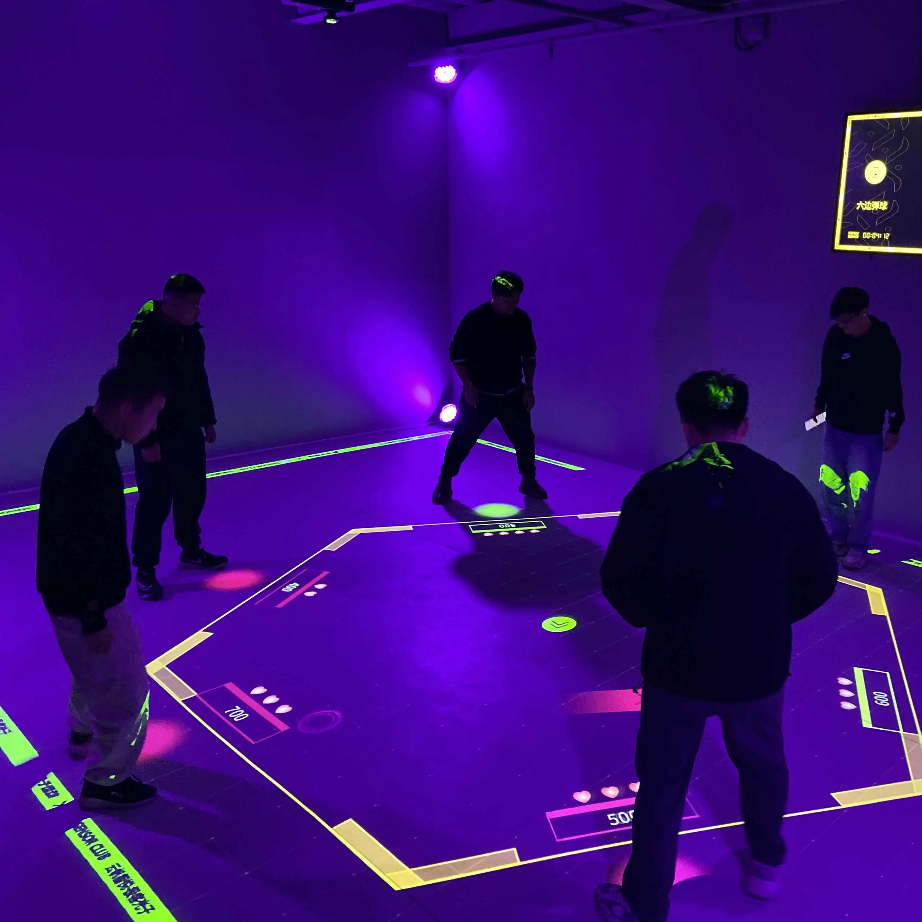 interactive projection, creative interactive game manufacturer, sensor, machinery and interactive device