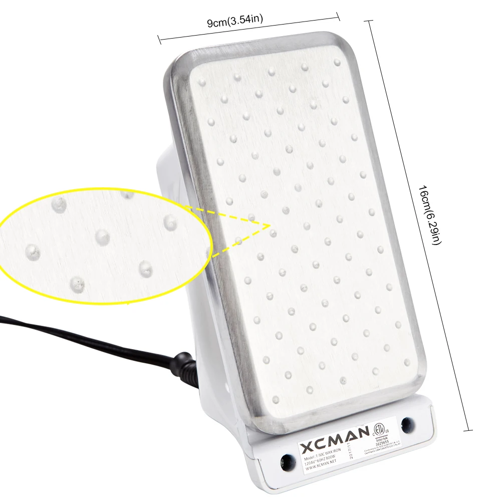 Ski and Snowboard Wax Iron Ski Waxing Iron 120V/230V With Dimpled Base Plate And Good Thermosta High Temperature Control Accurac