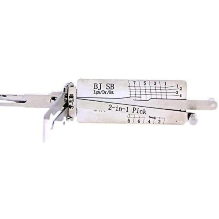 Good Quality Lishi 2 in 1 decoder Lishi locksmith tools original car locksmith picking tools