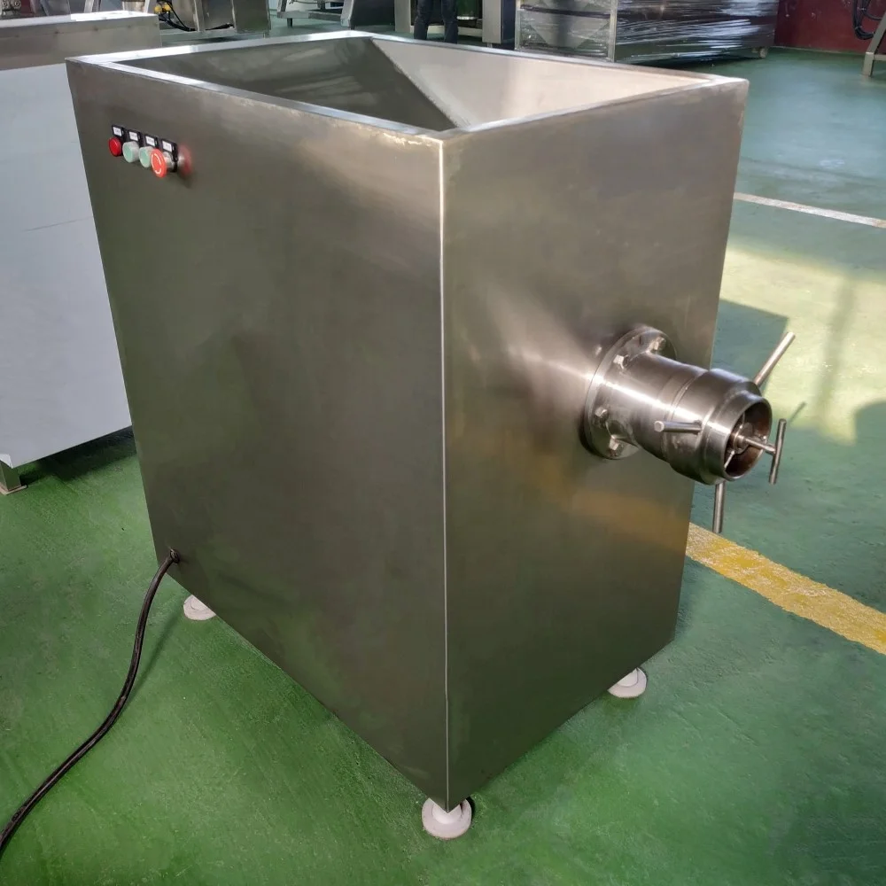 Professional automatic frozen meat mincer stainless steel heavy duty meat grinder powerful industrial electric meat grinder
