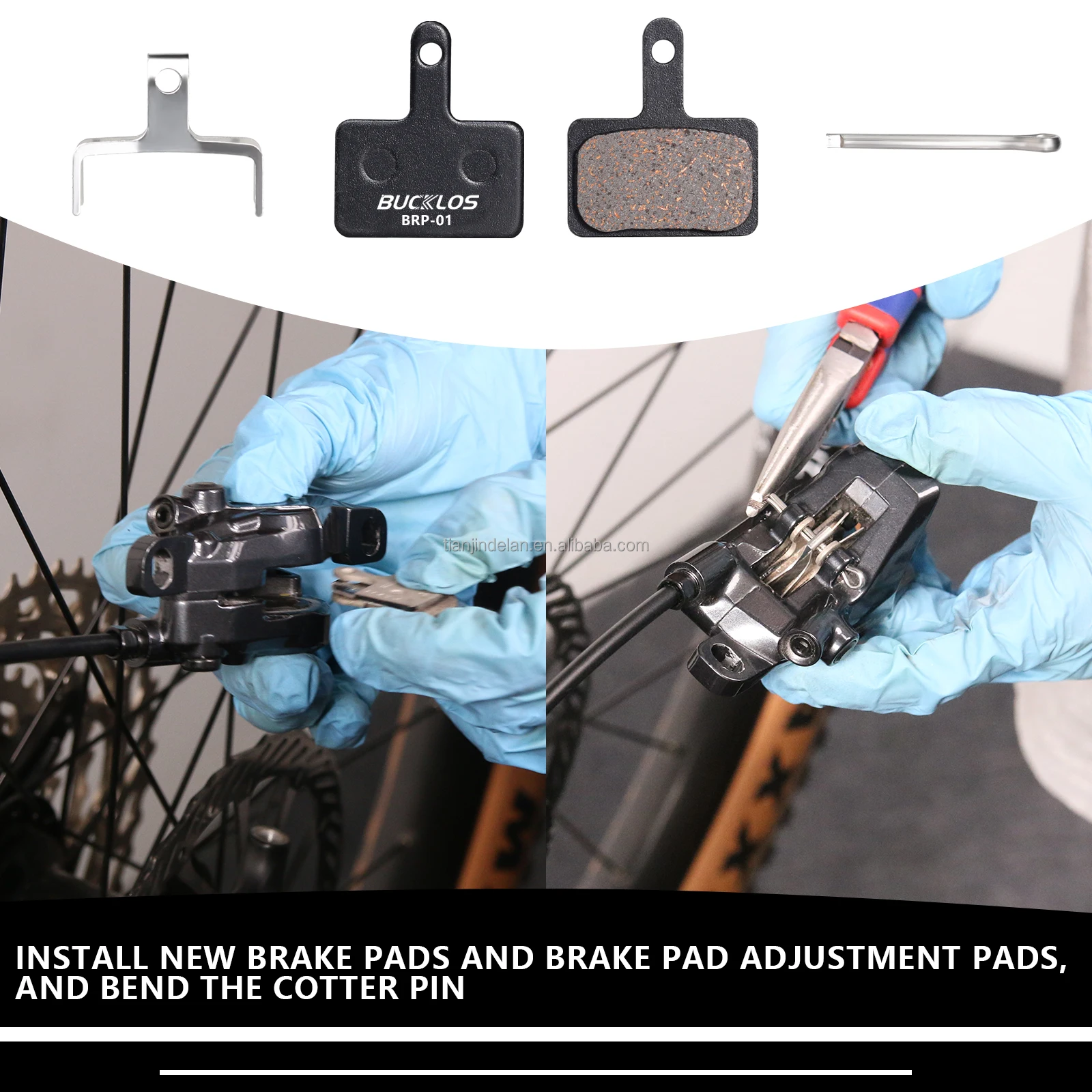 DELANHUWI Essential Road Bicycle Disc Brake System Parts for Efficient Braking for Mountain Bikes