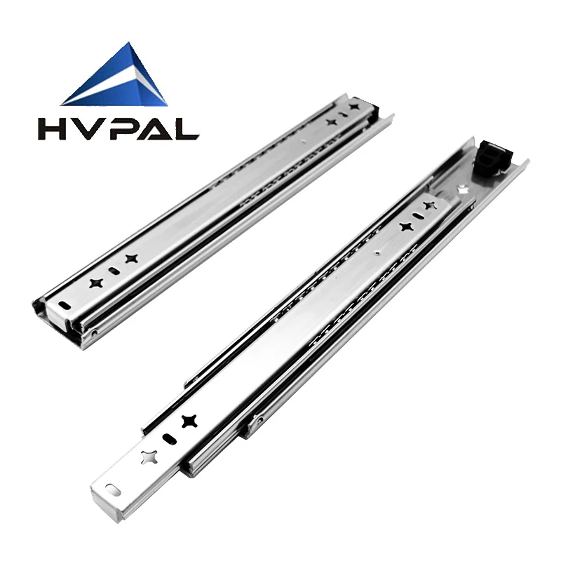10-28' Pair Heavy Duty Fully Extension Ball Bearing Drawer Runners 53mm Soft Close and