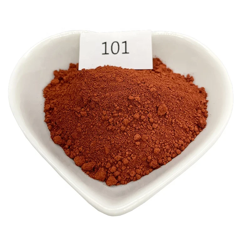 Red Iron Oxide used in industrial coloring of coating, architecture, ceramic, paint, rubber, plastic