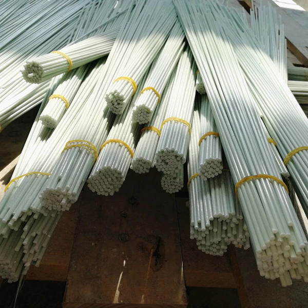 Natural color glass fiber rod 1.6mm 2mm fiberglass solid rod
