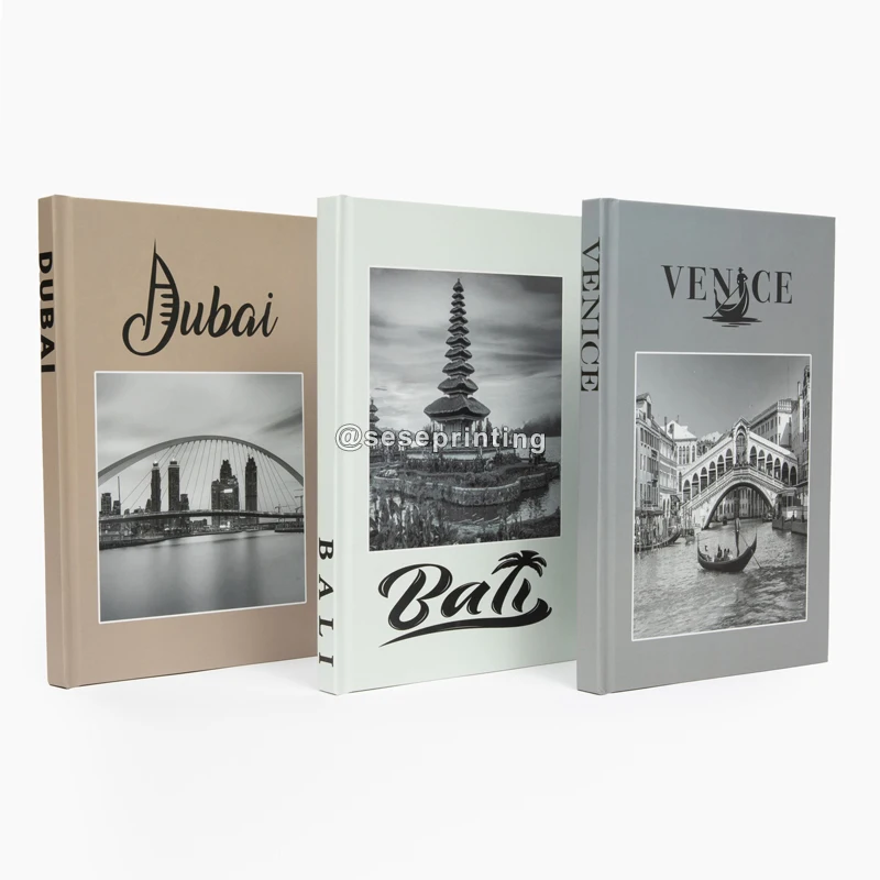 Пользовательский Декор, украшение для книг с принтом, декоративные книжки в твердой обложке, книжки-пустышки для демонстрации