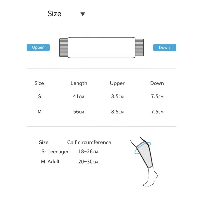 Solid Color Leg Covers Running Sports Socks Football Calf Compression Sleeves