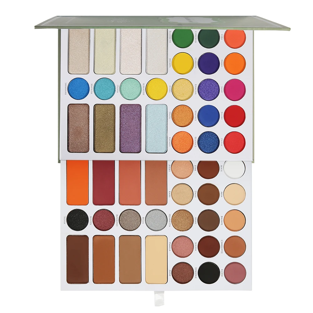 Docolor  professional 54 colors high pigment eyeshadow palette Y5413