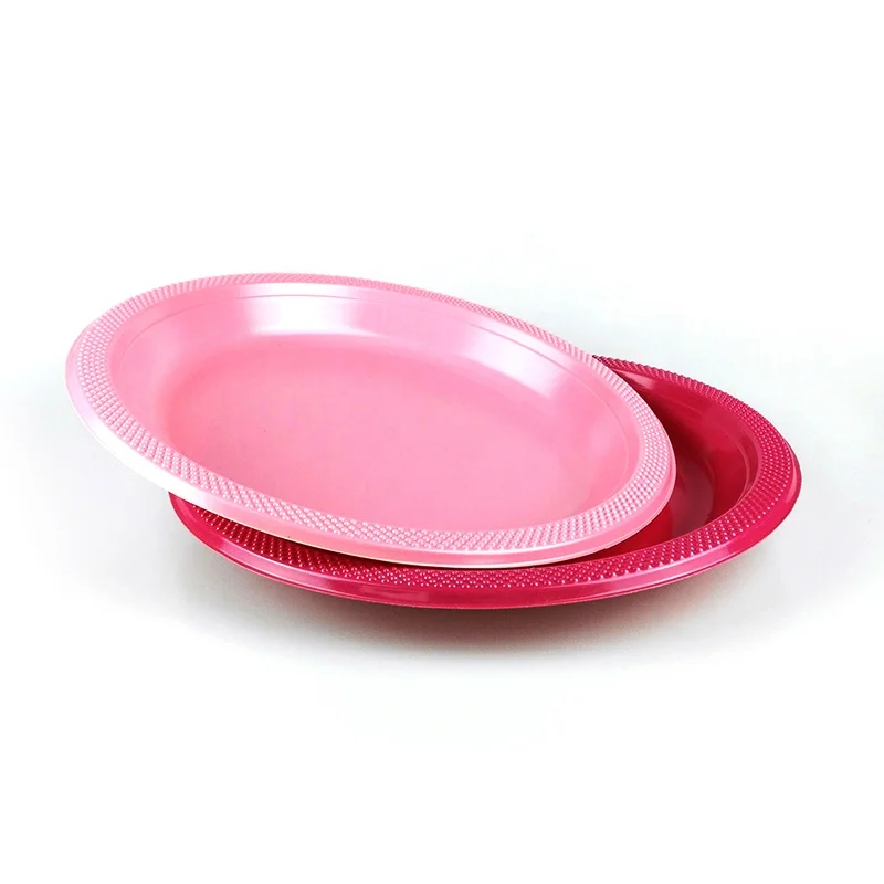 
 10 дюймов Круглая Пластиковая PS одноразовые ужин фрукты вечерняя тарелка Заводская распродажа  