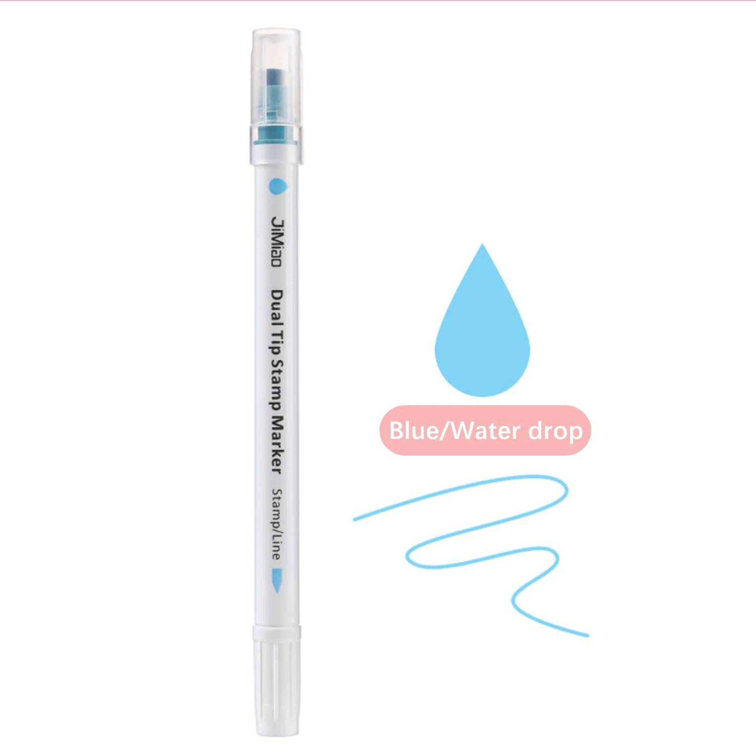 kids stationery dual tip fine nib pattern tip water based multicolor pen roller stamp marker pen with seal for drawing painting
