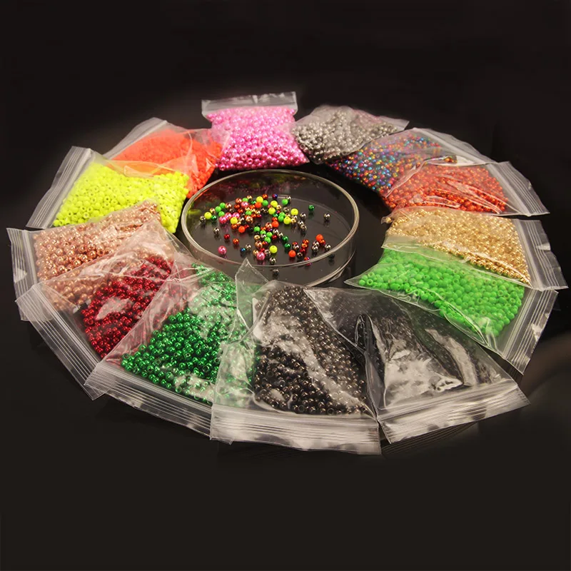 Low Price Fly tying Beads Countersunk Tungsten Beads Fly Fishing With Caddis Pupa