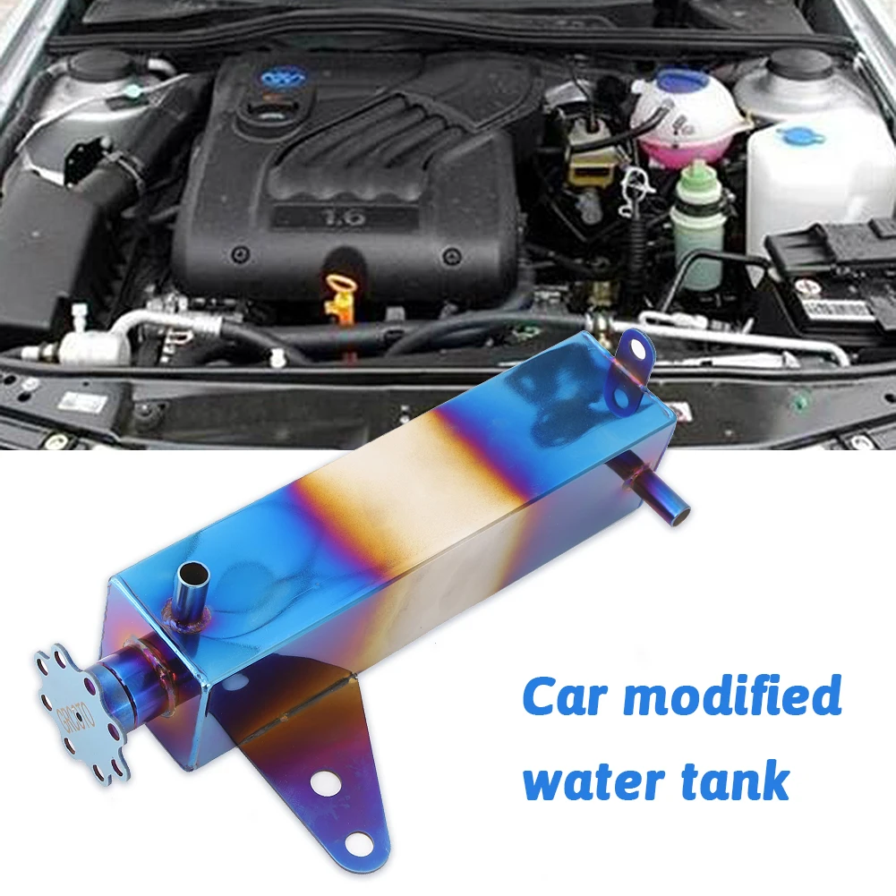 Universal Car Radiator Coolant Water Tank Hose Engine Coolant Reservoir Water Tank with Hose Engine Protective Coolers