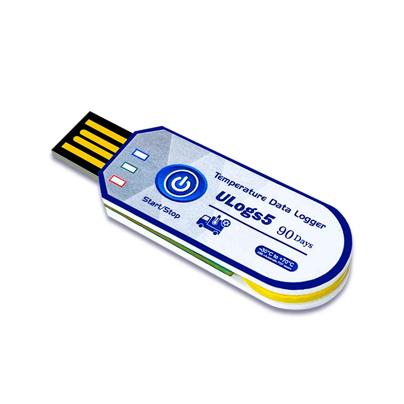 Cold chain disposable recorder USB temperature data logger Single Use Temperature Data Logger temperature recorder