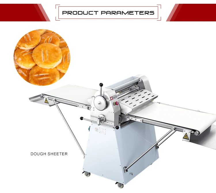 
Bakery machinery electric automatic dough press and sheeting machine croissant making machine bakery equipment 
