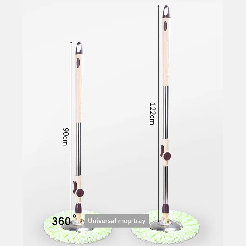Custom household High Quality Floor Cleaning Spin Stainless Mop best microfiber 360 Rotating Easy Magic Mop with Bucket