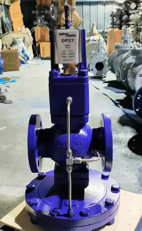 Steam Spirax High Sensitivity Steam Pressure Reducing Valves DP17 Pilot Membrane Pressure Reducing Valves