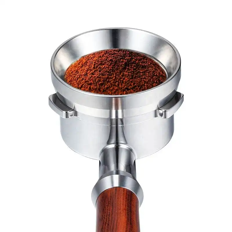 54mm Magnet  Stainless steel Dosing Funnel Ring, Intelligent Coffee Powder Catcher Ring, Espresso Dosing Funnel Portafilters