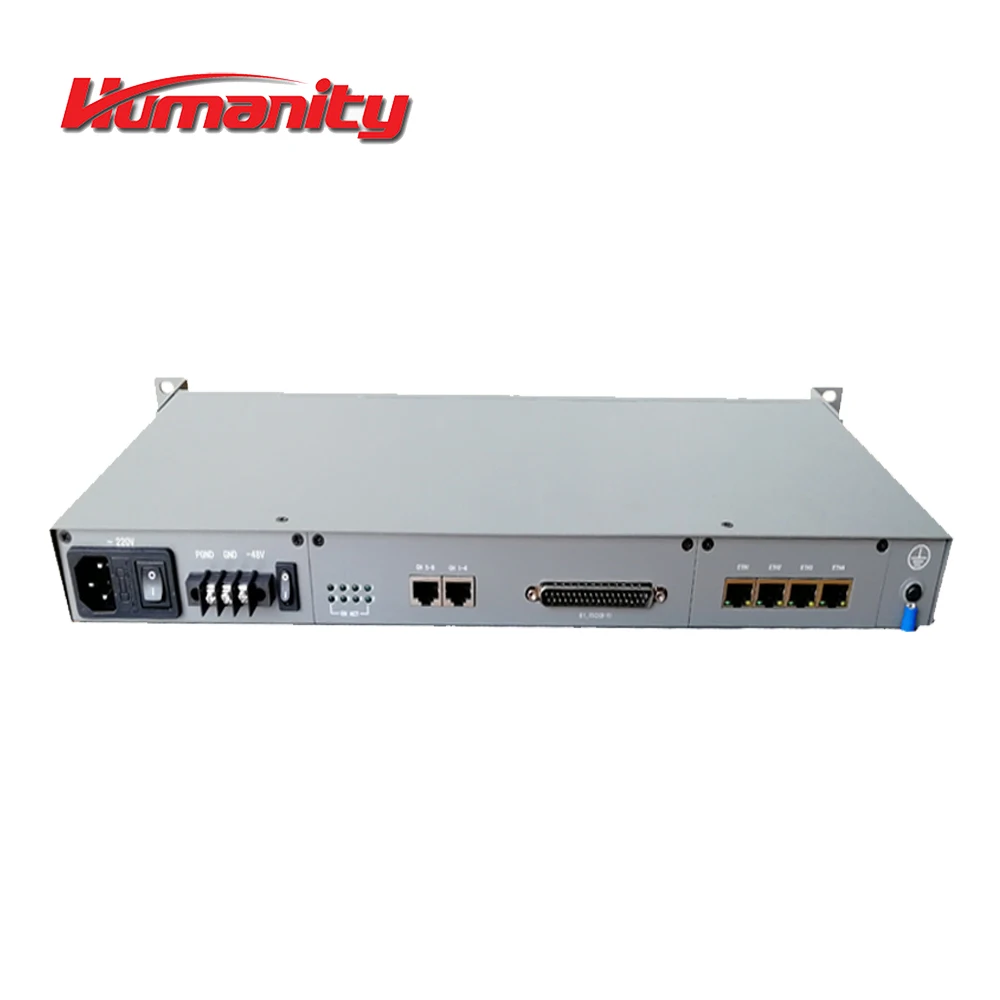 
Humanity HM-RS1030 8E1+4Ethernet SDH multiplexer with customized PCM functions 