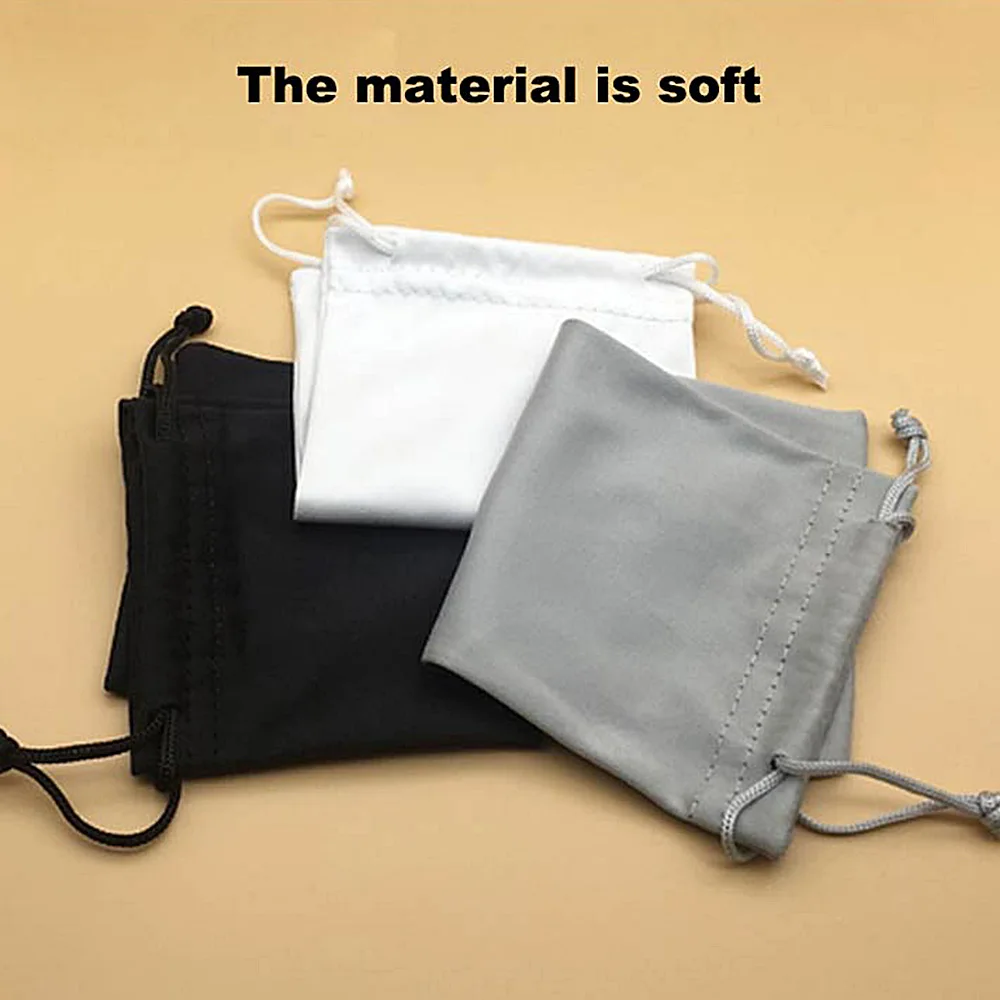 
Soft Cloth Glasses bag sunglasses case Waterproof Dustproof eyeglasses pouch Eyewear Accessories Speckle Solid 