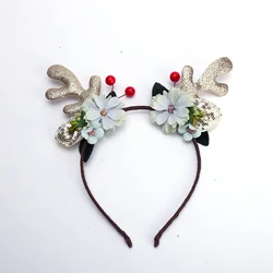 Professional manufacturer Antler headband 5-piece set Christmas antler headband