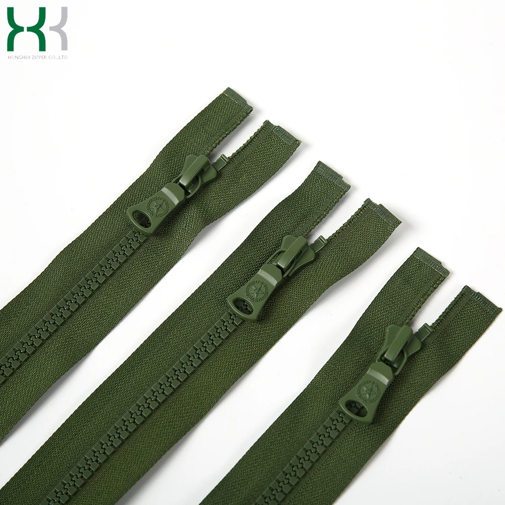 China Supplier army green 6# Invisible Zipper fashion design waterproof zip