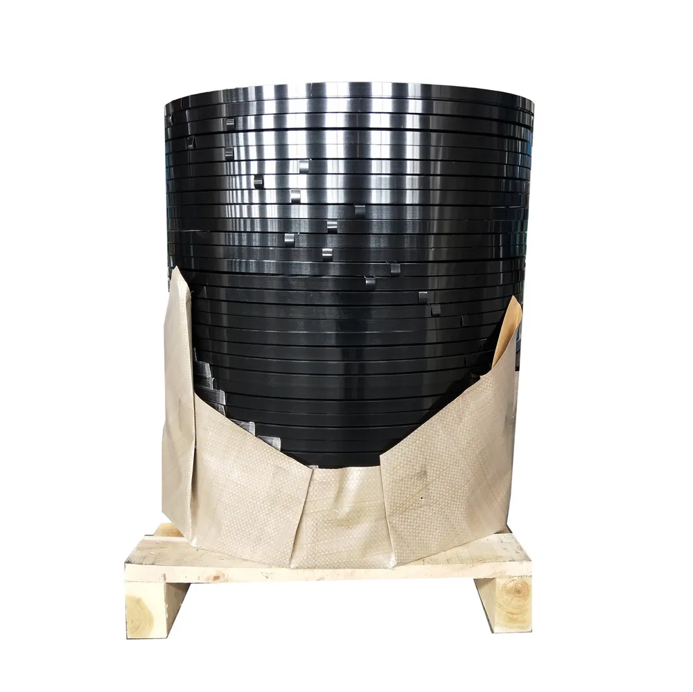 
Best selling high quality 19mm regular duty black painted packing steel strap 