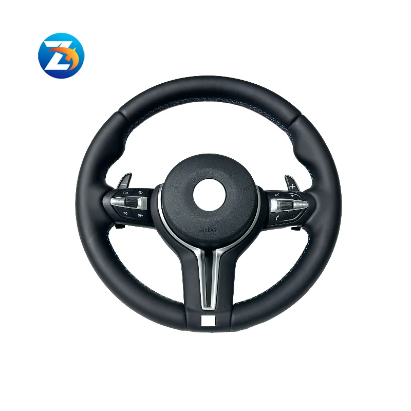 For BMW M Series M3 M4 F Series F30 F10 F15 F16  updated carbon fiber leather steering wheel