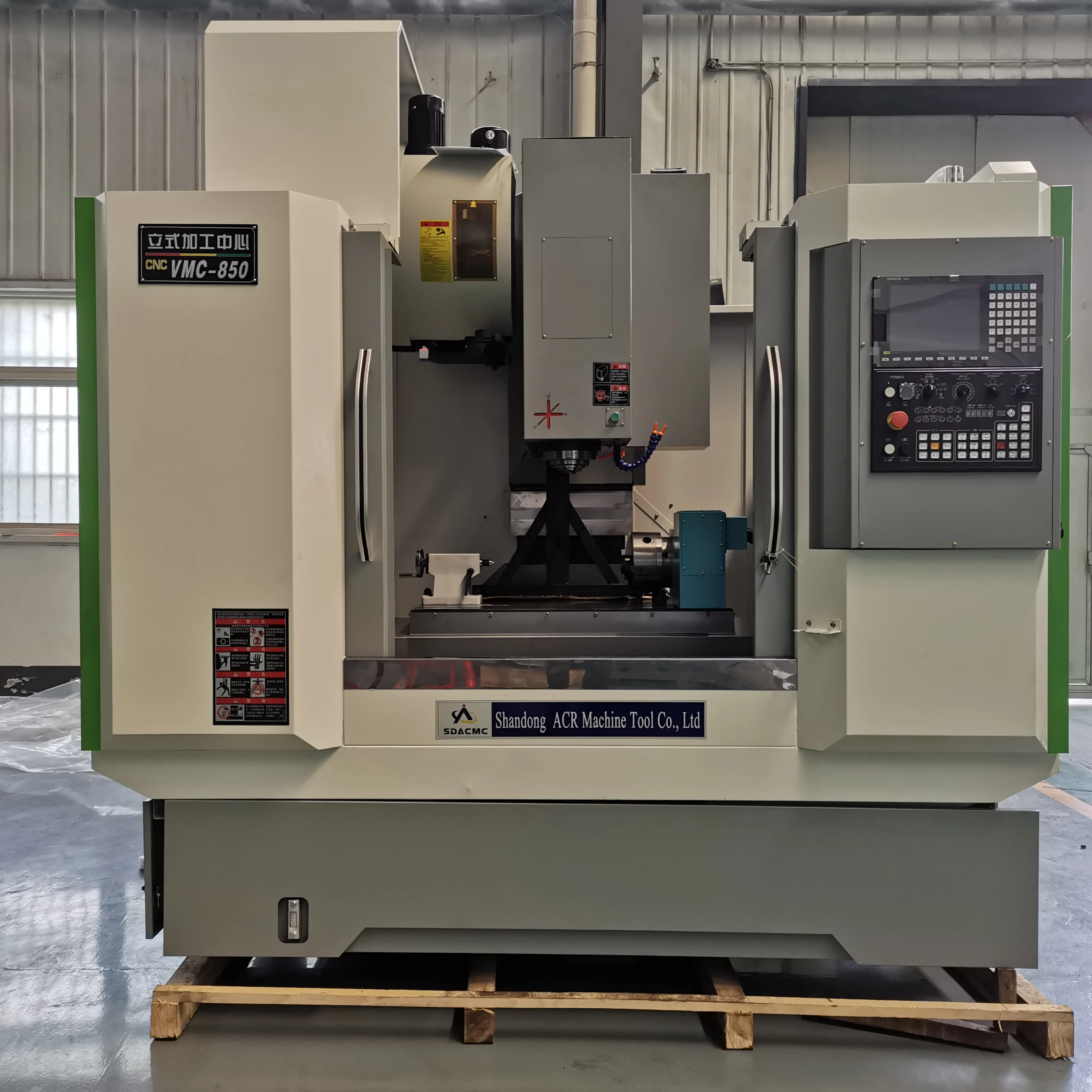 3 Axis High Quality Vertical Machining Center VMC850 with GSK CNC Controller