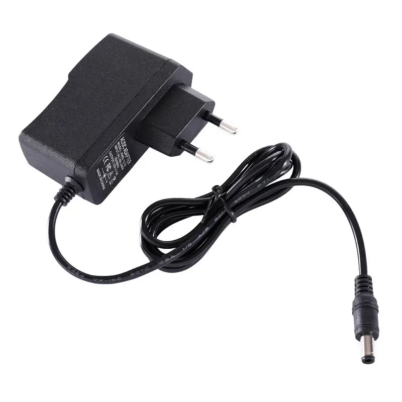 UK US AU EU Plug AC100-240V to 12V 2A 24W Wall Mount Power Supply Adapter DC Cable for CCTV  Led Strip