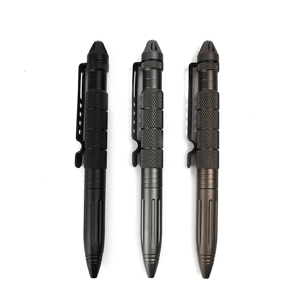 High Quality defence personal Tactical Pen Self Defense Pen Tool Multipurpose Aviation Aluminum Anti-skid Portable