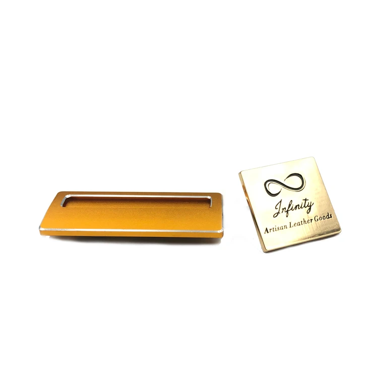 Aircraft lapel Pin Wholesale Promotion Gifts Delicate Decorations Gold Custom Logo Square Metal Tags for Clothing Scarf