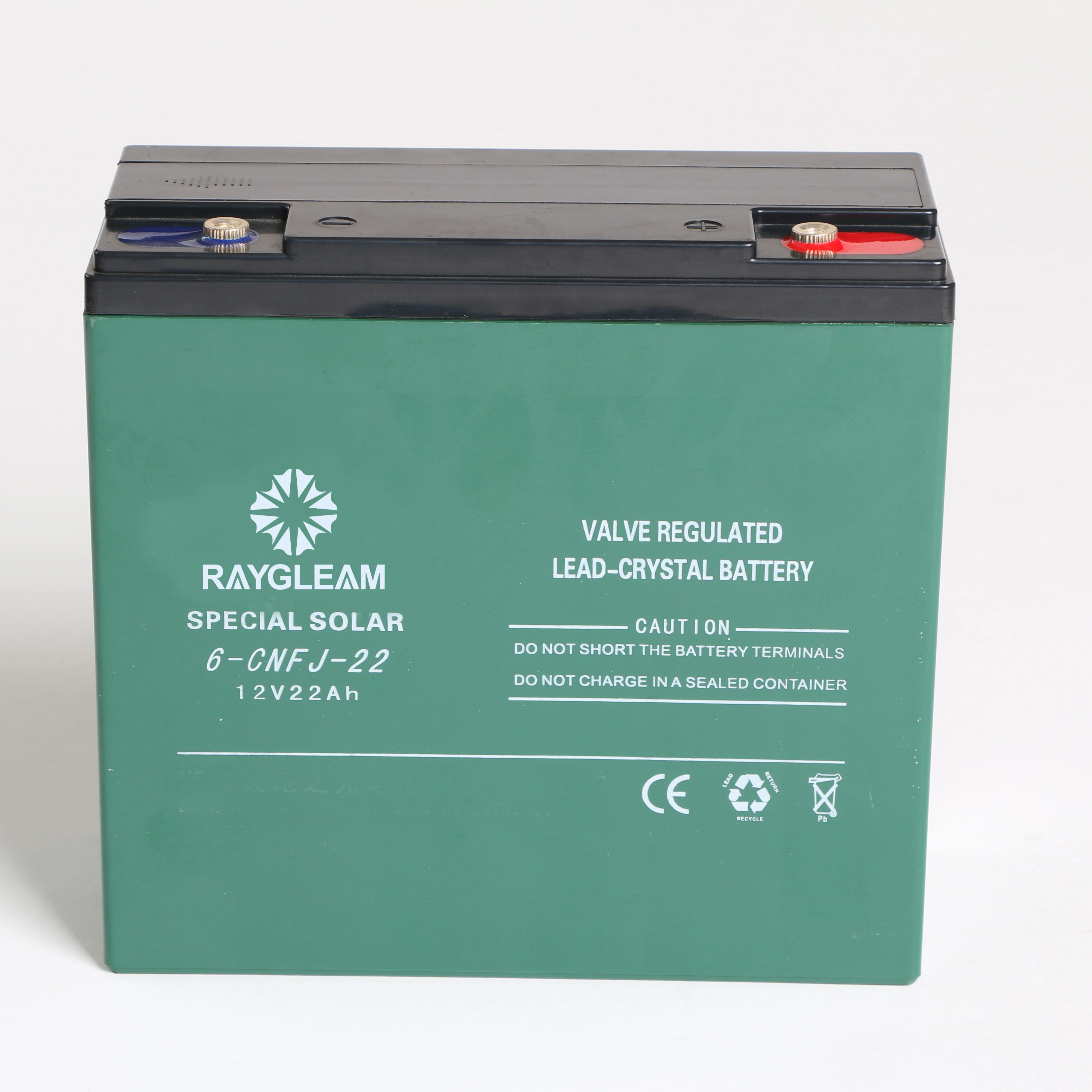 Hot selling 12V 22Ah solar batteries Lead Crystal