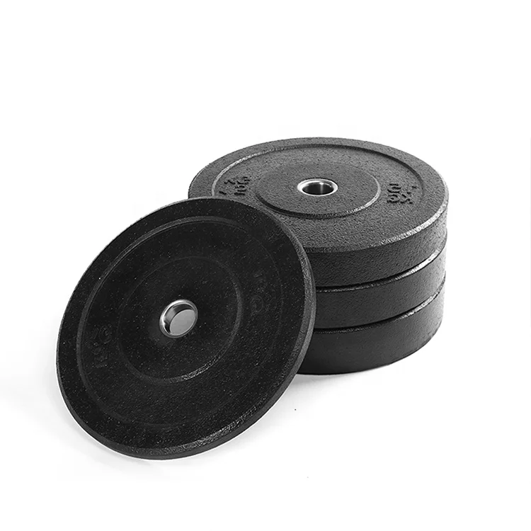 hi temp training equipment weight lifting rubber crumb bumper weight plates Fitness gym