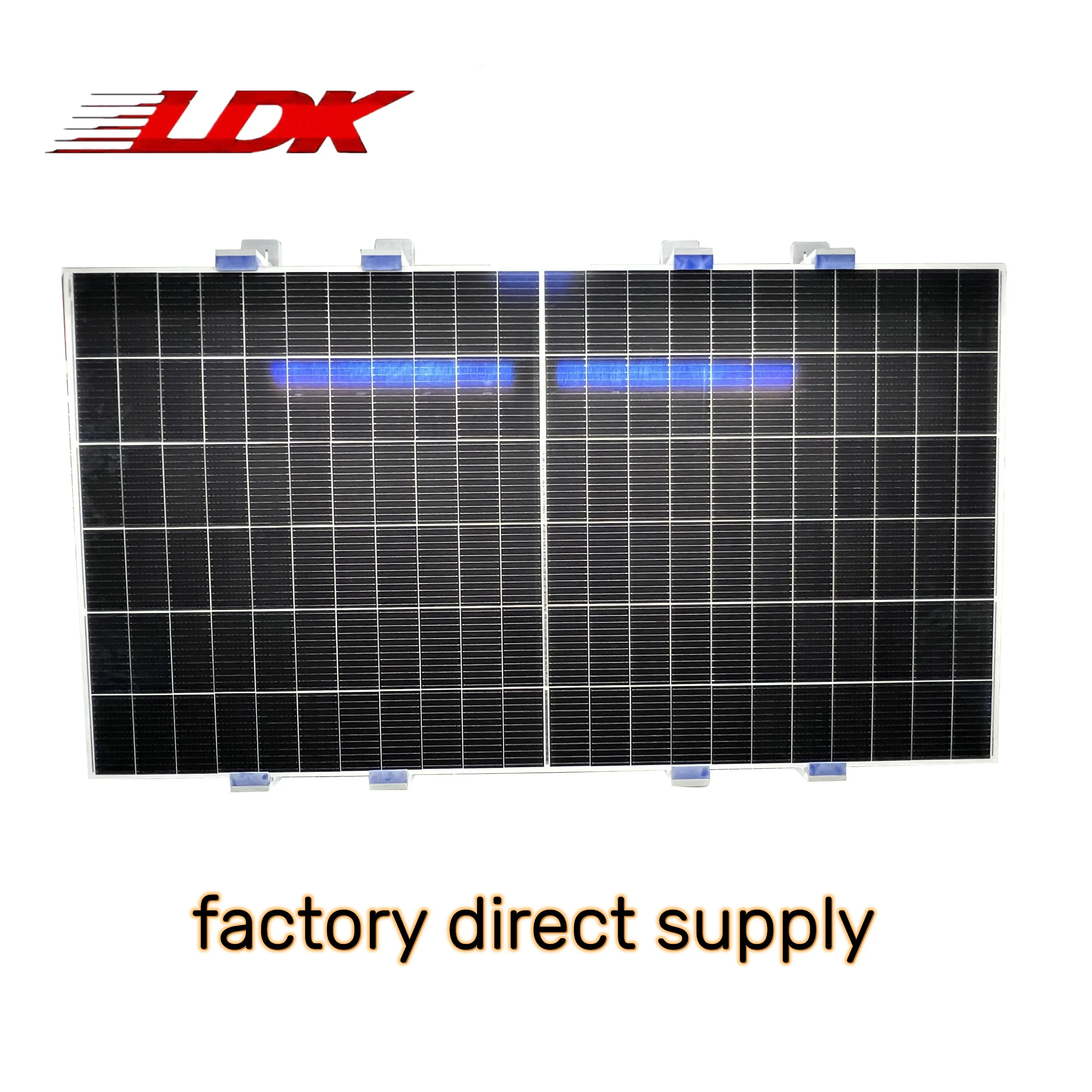 Factory Direct Supply Mono Half Cell 182mm 210mm OEM acceptable Cheap canadian solar panels 550w China