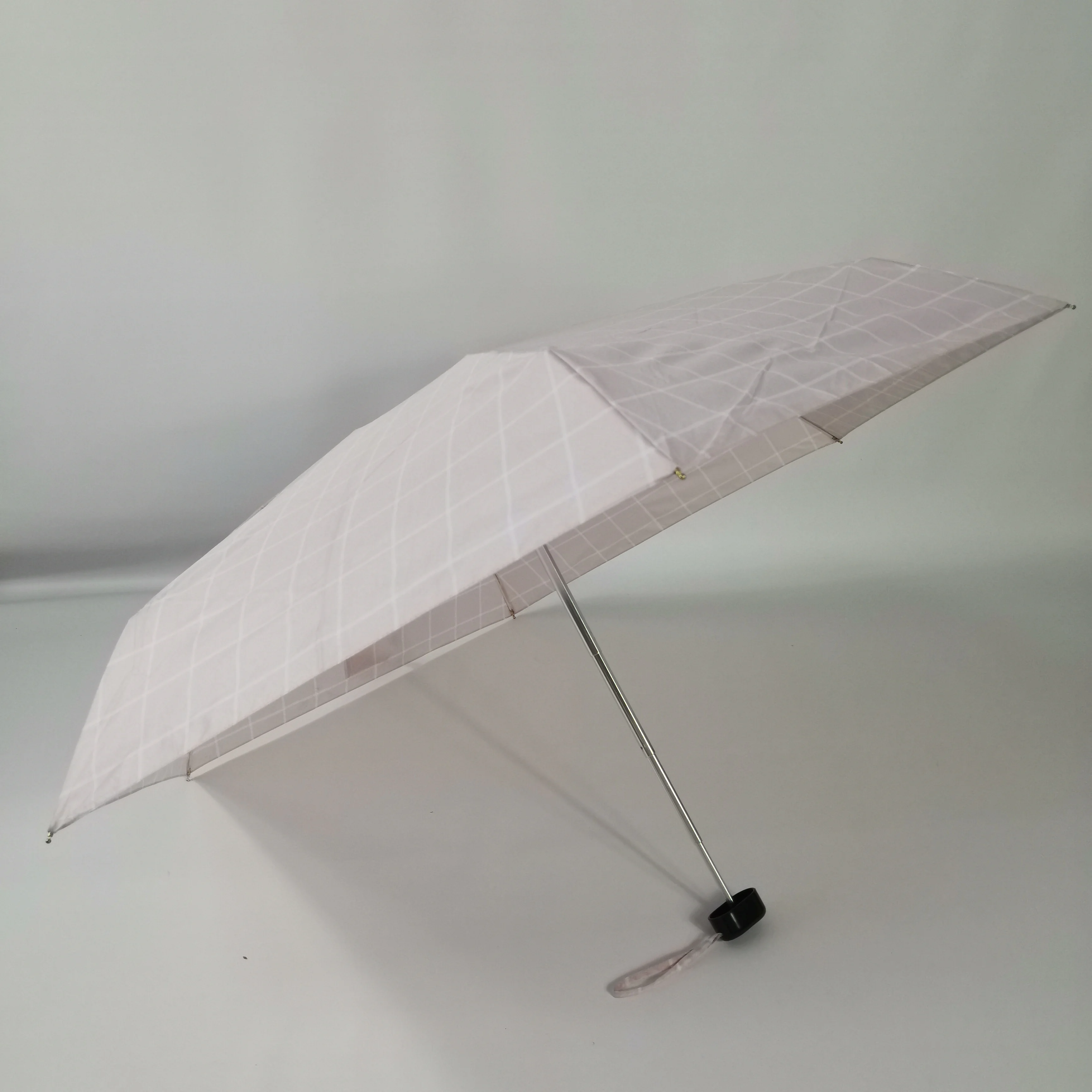portable customized 5 fold mini travel umbrella with bag