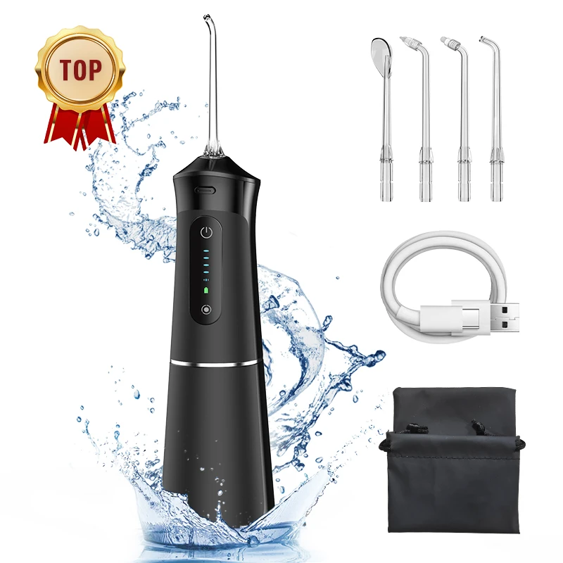 Personal Oral Care Water Irrigator Portable Teeth Cleaning Device Water Flusher 5 cleaning modes Dental Cordless Water Flosser