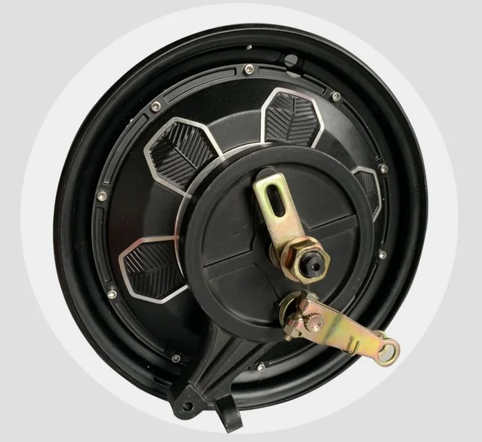 Electric ebike motor 500W 48V 14 inch  flywheel electric hub motor with disc brake