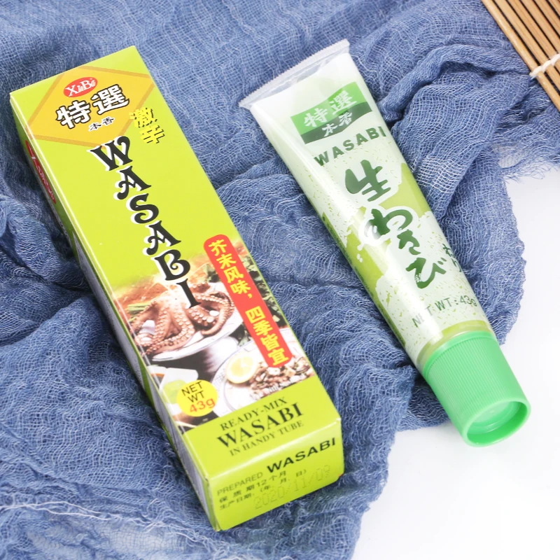 Японский соус для суши, паста из горчицы и васаби